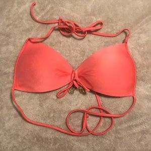 Luli Fama Molded Push Up Bandeau Top